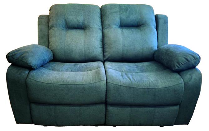 Madera Gray Dual Reclining Sofa in Power